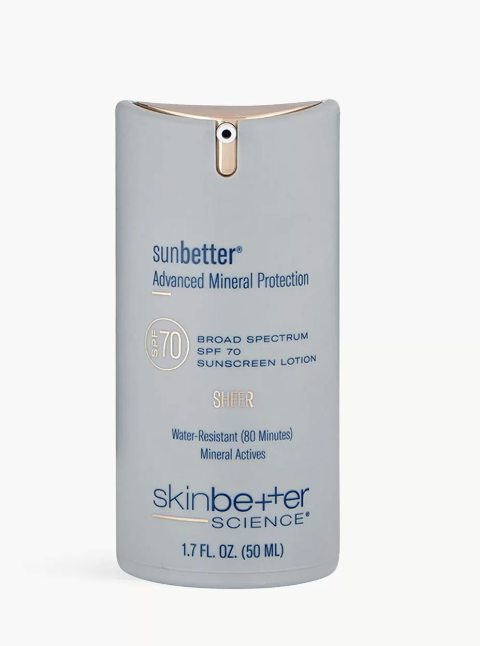 sunbetter SHEER SPF 70 Sunscreen Lotion